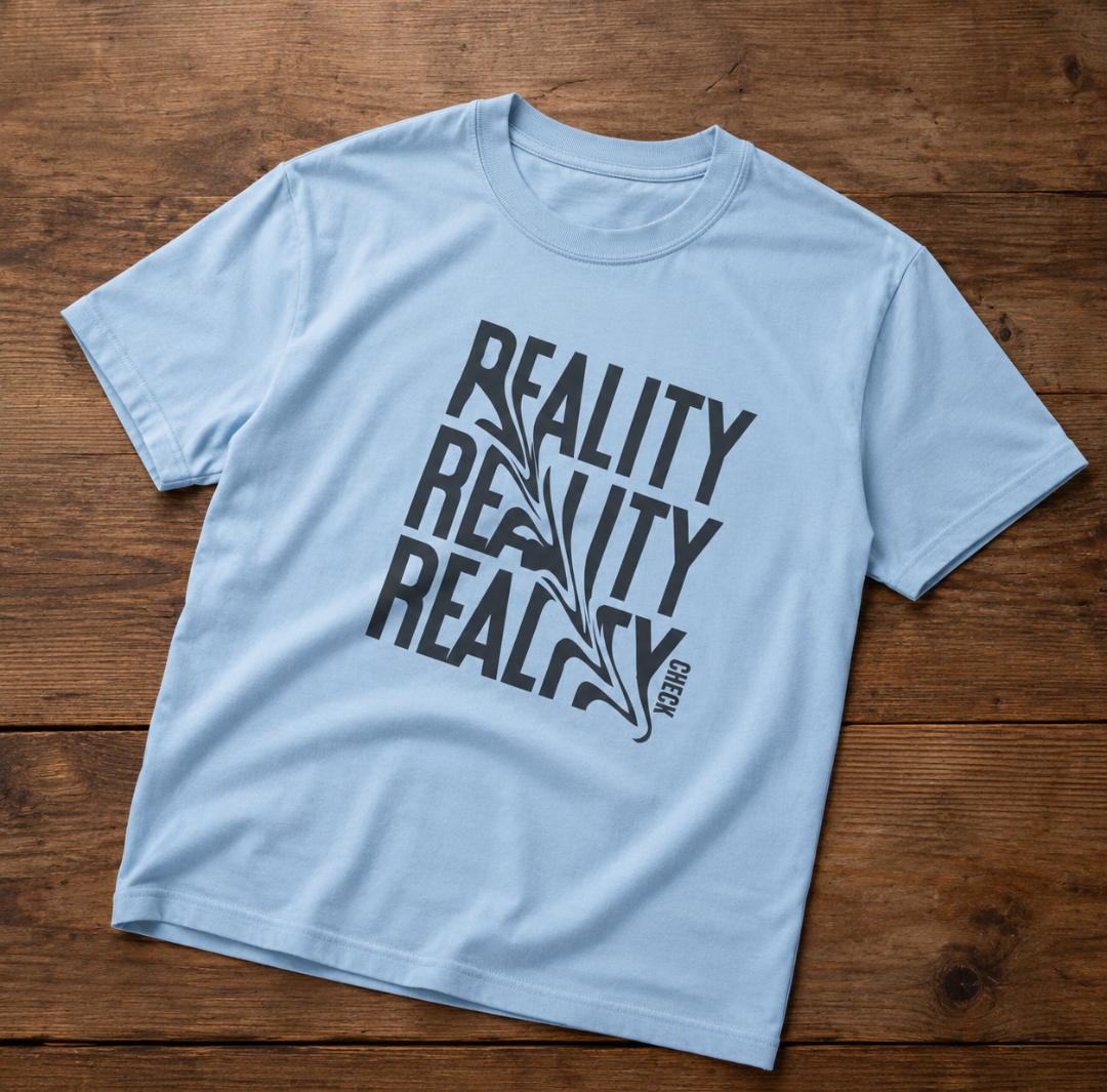 Reality Repeat Graphic T-Shirt