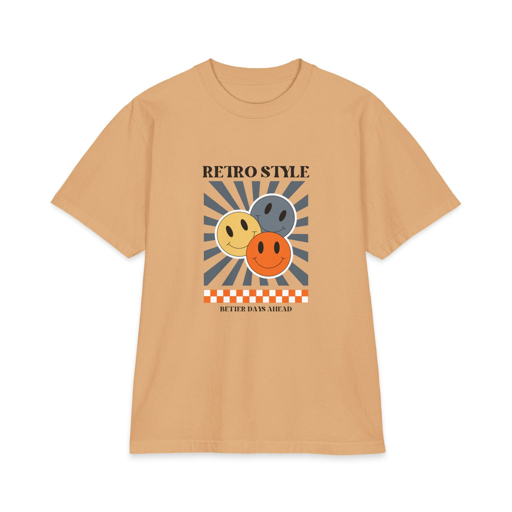 Retro Smiley T‑Shirt Vintage Happy Face Graphic