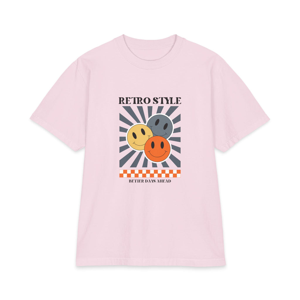 Retro Smiley T‑Shirt Vintage Happy Face Graphic