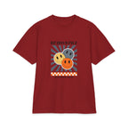 Retro Smiley T‑Shirt Vintage Happy Face Graphic